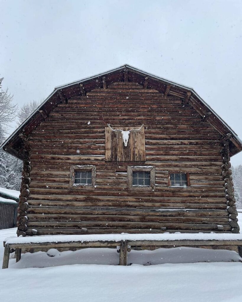 Mountain Sky Ranch - Winter snow